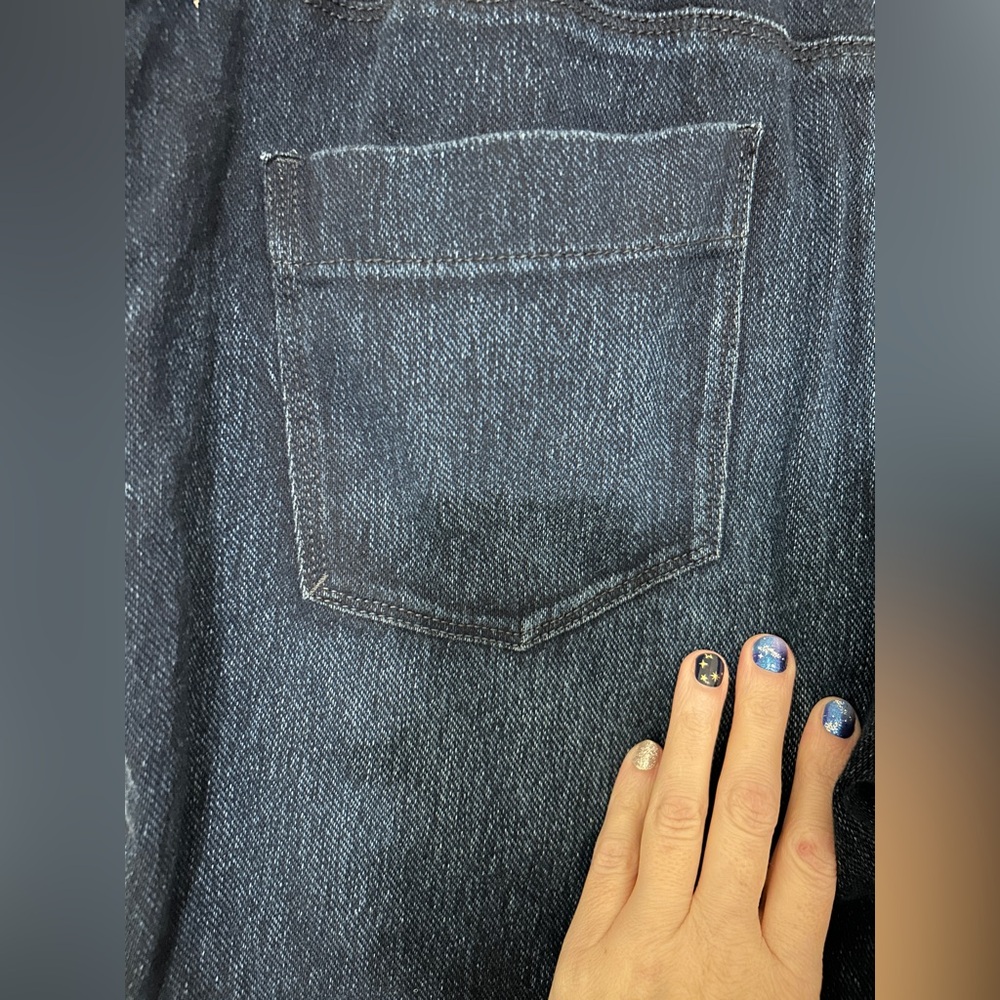 Women's Size 12 Dark Wash Jeans Coldwater Creek EUC - Picture 8 of 12